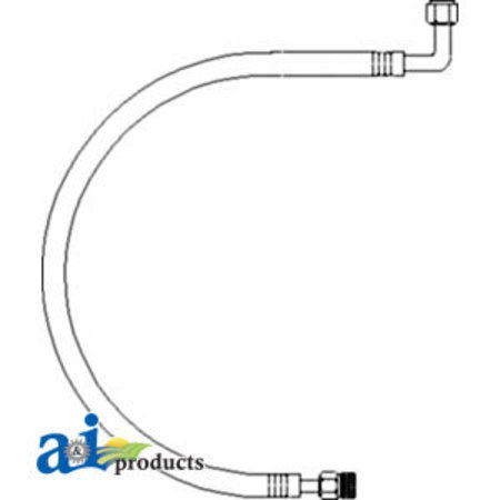 A & I PRODUCTS Line, Cond Outlet Line 24" x24" x1" A-98045C3